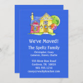 House Moving Announcment Aankondiging (Voorkant / Achterkant)