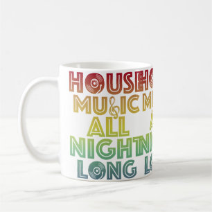 House Music de hele nacht door Trippy Techno Edm R Koffiemok