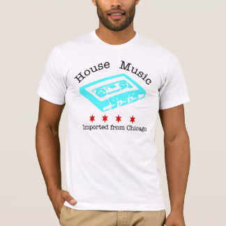 House Music geïmporteerd vanuit Chicago mannen, ge T-shirt