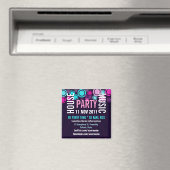 House Music Party Événement Magnet promotionnel (In Situ (Lave-vaisselle))