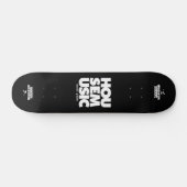 House Music Skateboard (Horizontaal)