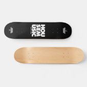 House Music Skateboard (Horizontaal)