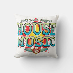 House Music Soul Cushion Kussen