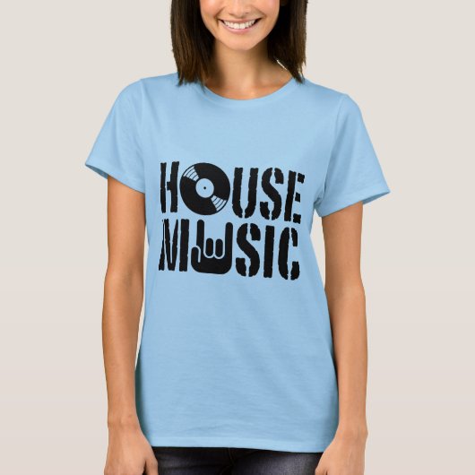 House Music T-shirt (Voorkant)