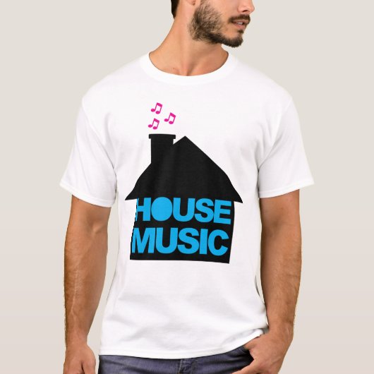 House Music T-shirt (Voorkant)