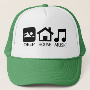 House Music Trucker Hat Pet
