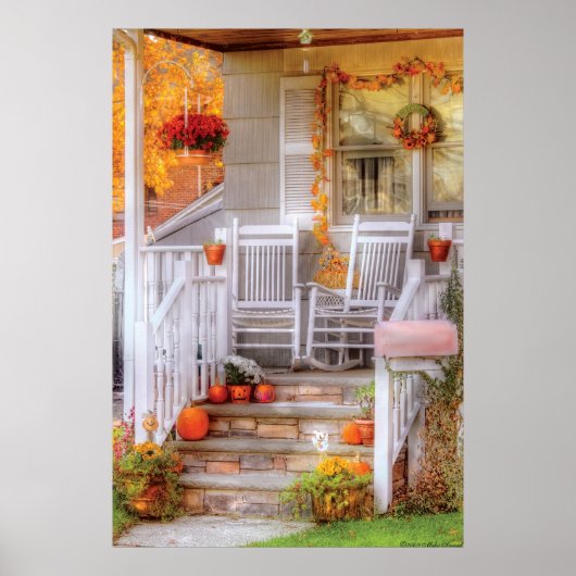 House - My Aunts porch Poster (Voorkant)