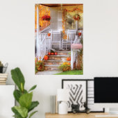 House - My Aunts porch Poster (Thuiskantoor)