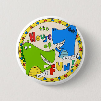 "House of Fun" Logo Button