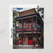 House of Joy, Jerome, AZ. Briefkaart (Voorkant / Achterkant)