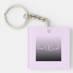 House Of Lavish Sleutelhanger   Lilac Noir Ombre B