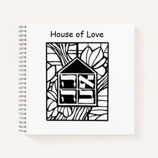 House of Love Spiral Notebook Notitieboek