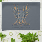 HOUSE OF THE DRAGON | Balerion Candle Altar Theedoek (Gevouwen)