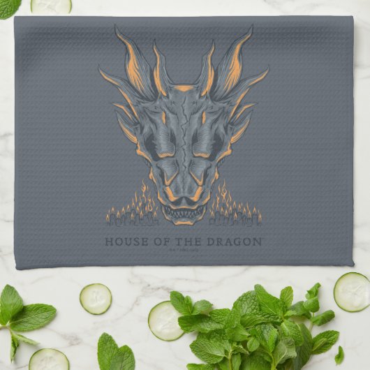 HOUSE OF THE DRAGON | Balerion Candle Altar Theedoek (Gevouwen)