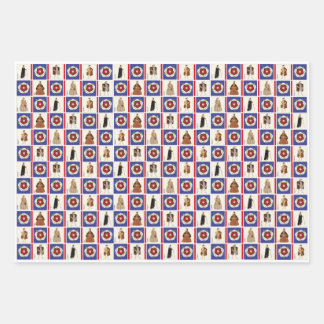 House of Tudor inpakpapier Vel