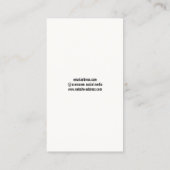 House Painter Brush Visitekaartje (Achterkant)