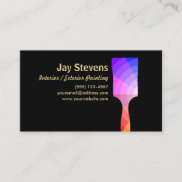 House Painter, Color Wheel Paint Brush Visitekaartje