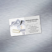 House Painter | Drijvende verf Magnetisch Visitekaartje (Voorbeeld)