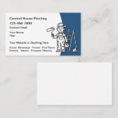 House Painter Modern Simple Business Cards Visitekaartje (Voorkant / Achterkant)