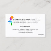 House Painter, Paint Sprayer Visitekaartje (Voorkant)