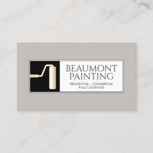 House Painter Roller Brush Visitekaartje