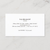 House Painter Roller Brush Visitekaartje (Achterkant)