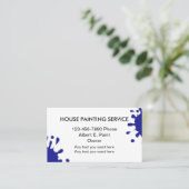House Painter Visitekaartjes (Staand voorkant)