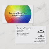 House Painter Visitekaartjes (Voorkant / Achterkant)