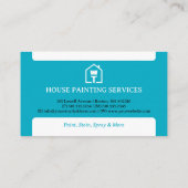House Painting Services | Paint Rollel Visitekaartje (Achterkant)
