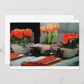 HOUSE PARTY / COCKTAIL PARTY INVITATION (Devant / Derrière)