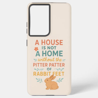 House pitter patter rabbit feet samsung galaxy hoesje