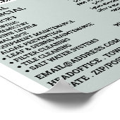 House Pool Sketch, Swimming Pool Cleaning Poster (Hoek)