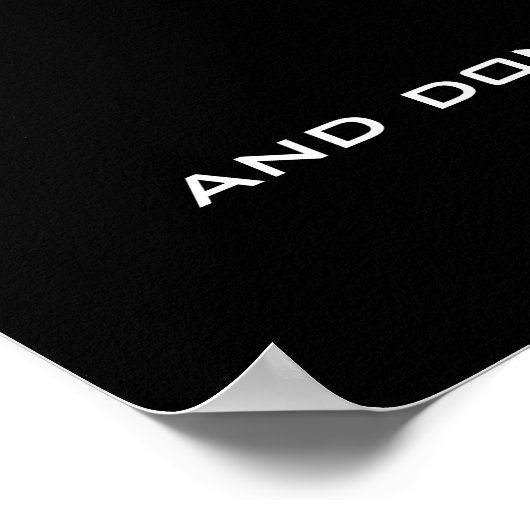 House Rules Poster (Hoek)