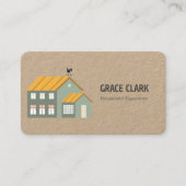 House Sitting Kraft Visitekaartje (Voorkant)