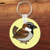 House Sparrow Sleutelhanger (Voorkant)