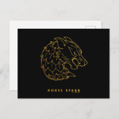 House Stark Icon Briefkaart (Voorkant / Achterkant)
