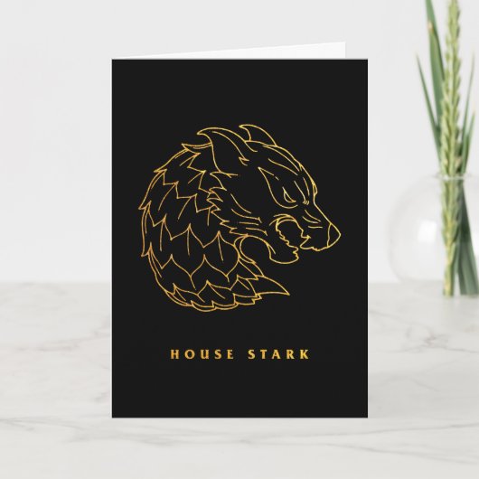 House Stark Icon Kaart (Voorkant)