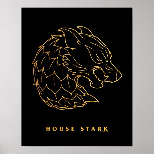 House Stark Icon Poster (Voorkant)