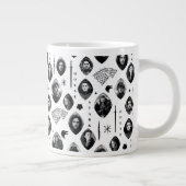 House Stark Icons & Portraits Pattern Extra Grote Beker (Rechts)