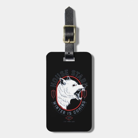 House Stark - Winter komt eraan Bagagelabel (Voorkant verticaal)