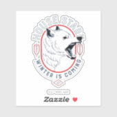 House Stark - Winter komt eraan Sticker (Vel)