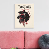 House Targaryen - Fire & Blood Canvas Afdruk (Insitu (Woonkamer))