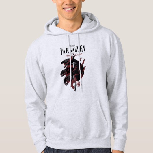 House Targaryen - Fire & Blood Hoodie (Voorkant)