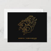 House Targaryen Icon Briefkaart (Voorkant / Achterkant)