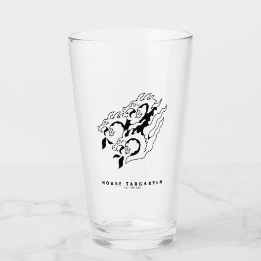 House Targaryen Icon Glas (Voorkant)