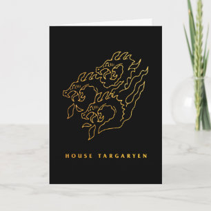House Targaryen Icon Kaart