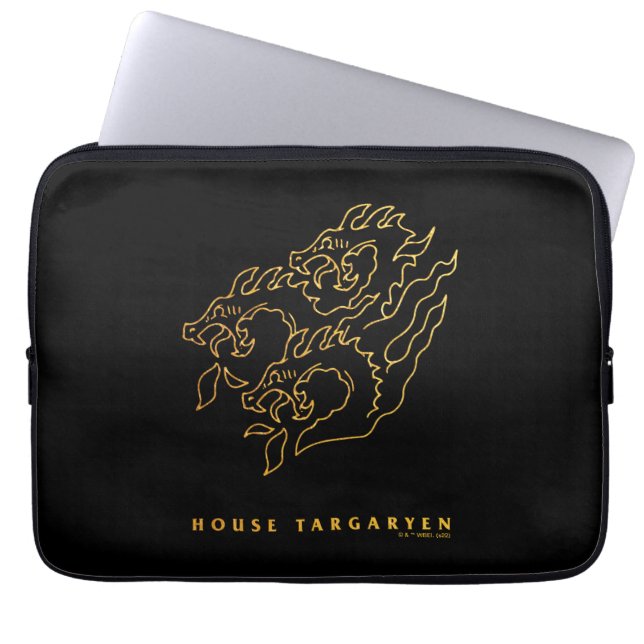 House Targaryen Icon Laptop Sleeve (Voorkant)