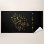 House Targaryen Icon Strandlaken (Voorkant)