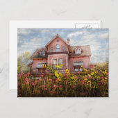 House - Victoriaans - Summer Cottage Briefkaart (Voorkant / Achterkant)
