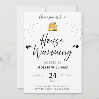 House Warming Invitation mobiele uitnodiging